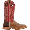 Durango Men's PRCA Collection Bison Western Boot, SAND TOBACCO/CAYENNE, W, Size 9 DDB0468